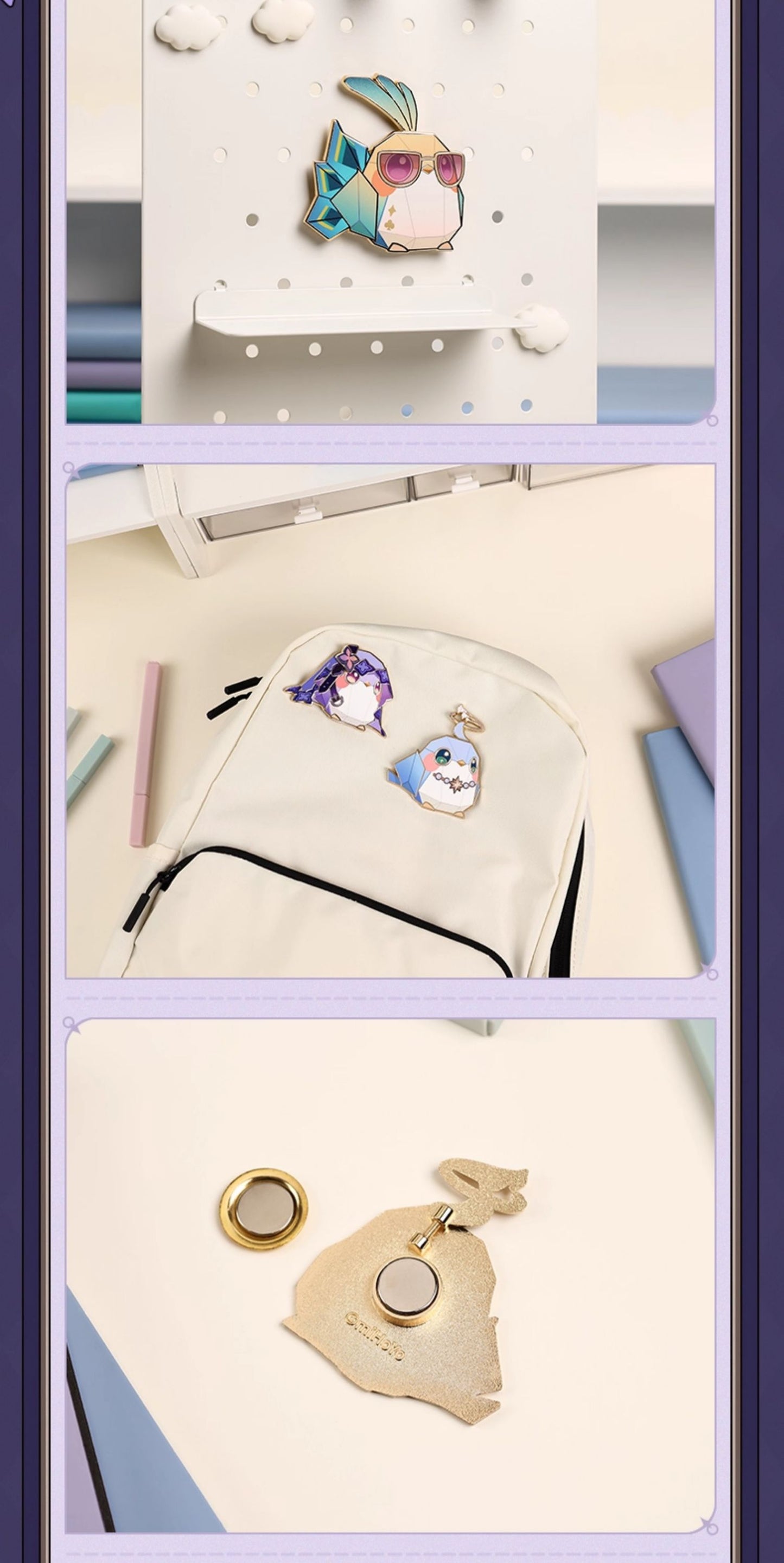 【予約】崩壊スターレイル ミスターフク郎のスタジオシリーズ ピンバッジ