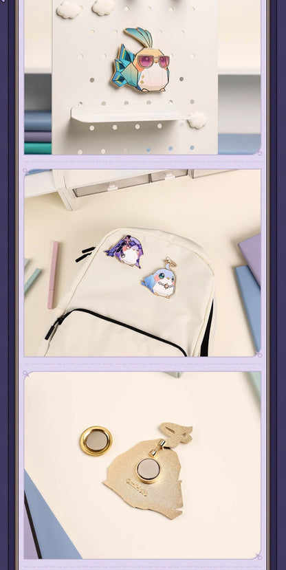 【予約】崩壊スターレイル ミスターフク郎のスタジオシリーズ ピンバッジ