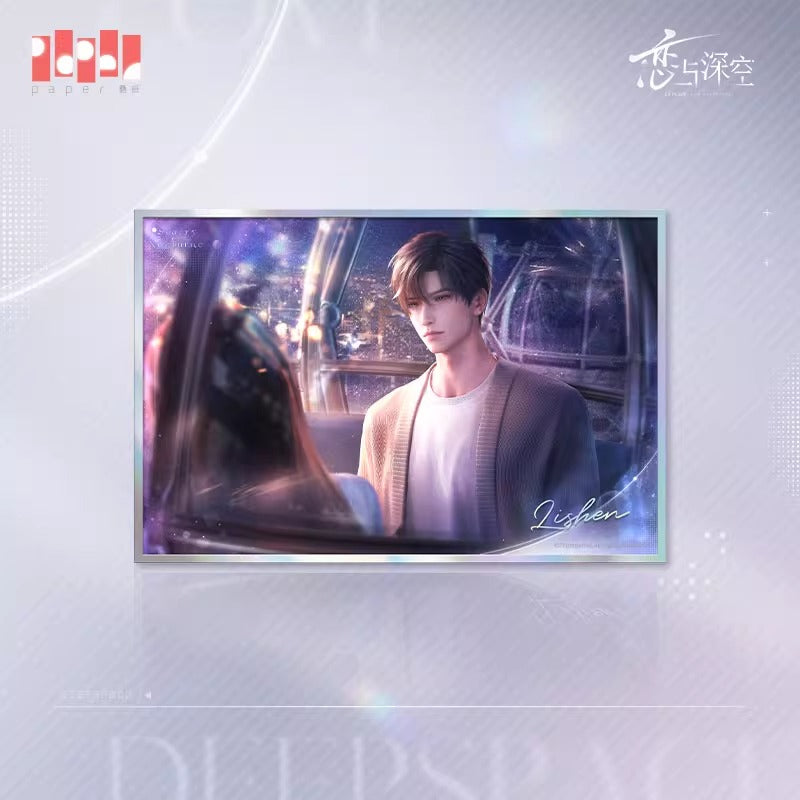 【予約】恋と深空 極空回響シリーズ ホログラム色紙