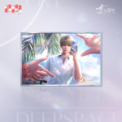 【予約】恋と深空 極空回響シリーズ ホログラム色紙