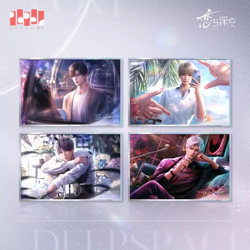 【予約】恋と深空 極空回響シリーズ ホログラム色紙