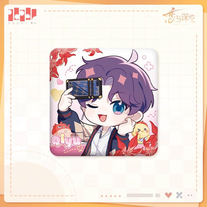 【予約】恋と深空 臨空Q報シリーズ PU缶バッジ