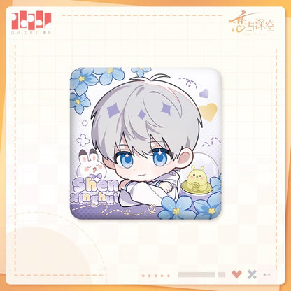 【予約】恋と深空 臨空Q報シリーズ PU缶バッジ