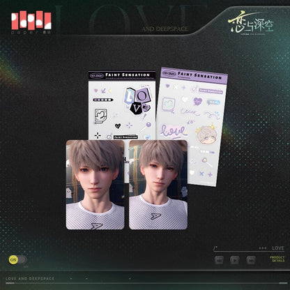 【予約】恋と深空 心速失衡シリーズ フォトカードステッカーセット