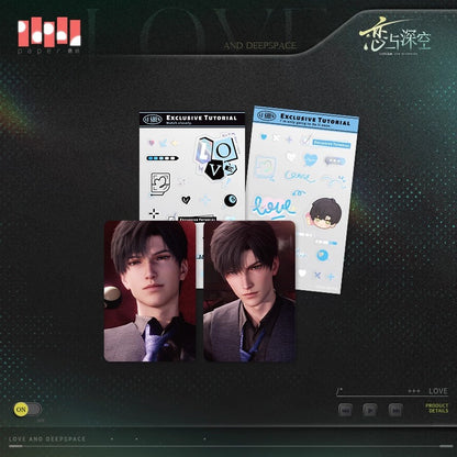 【予約】恋と深空 心速失衡シリーズ フォトカードステッカーセット