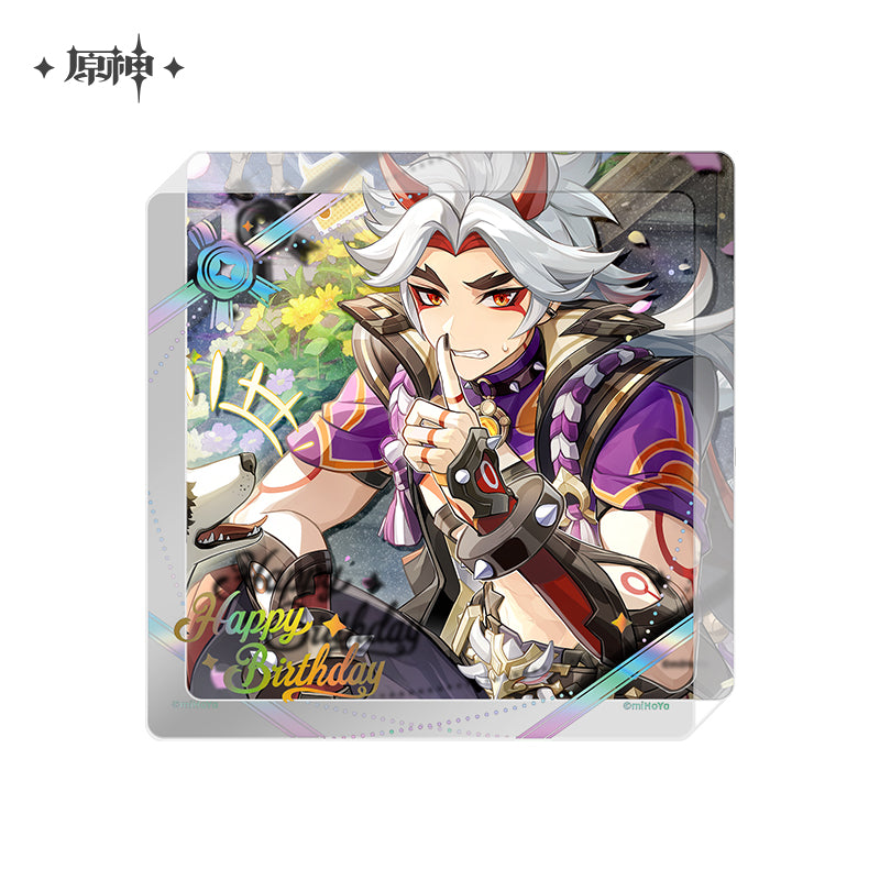 【予約】原神 命定の日シリーズ 厚アクリルコースター 2025