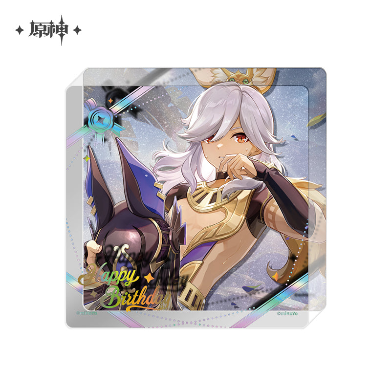 【予約】原神 命定の日シリーズ 厚アクリルコースター 2025