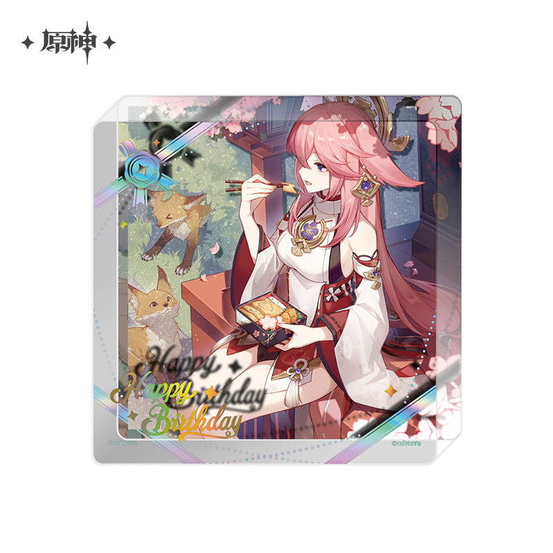 【予約】原神 命定の日シリーズ 厚アクリルコースター 2025