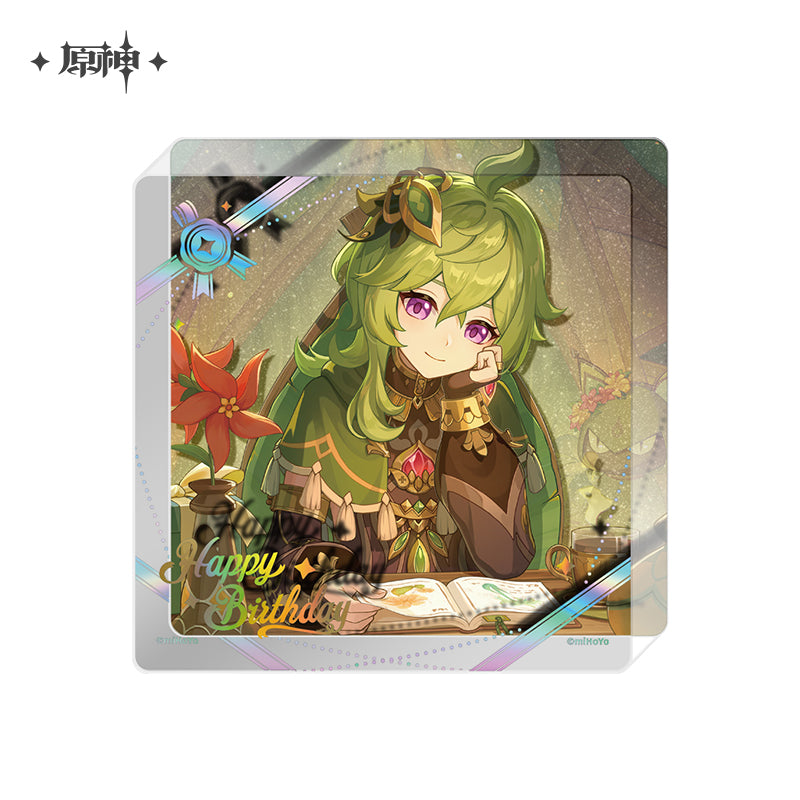 【予約】原神 命定の日シリーズ 厚アクリルコースター 2025