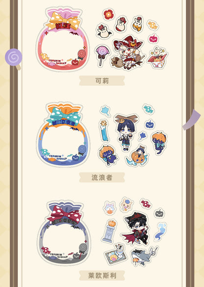 【予約】原神 幽夜綺想シリーズ ステッカーセット