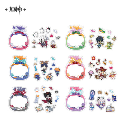 【予約】原神 幽夜綺想シリーズ ステッカーセット