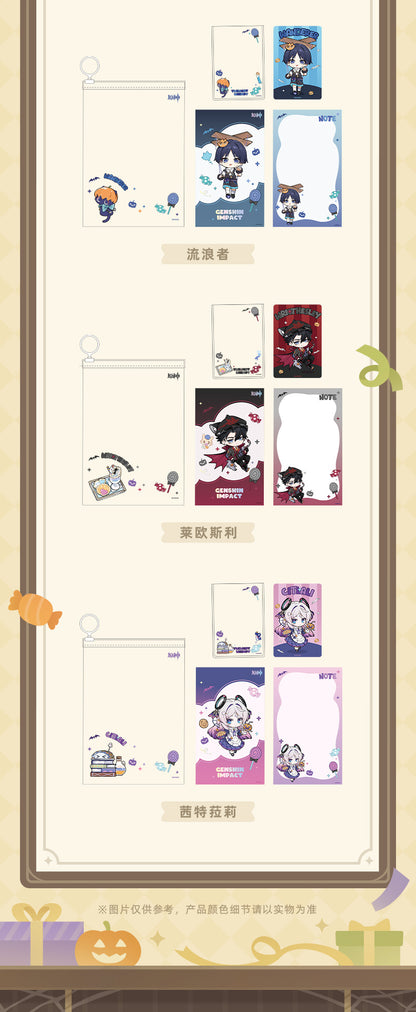 【予約】原神 幽夜綺想シリーズ ステーショナリーセット