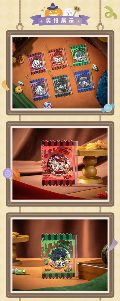 【予約】原神 幽夜綺想シリーズ 缶バッジ＆缶バッジケースセット