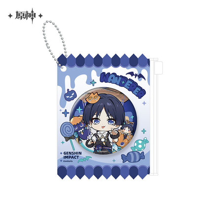 【予約】原神 幽夜綺想シリーズ 缶バッジ＆缶バッジケースセット