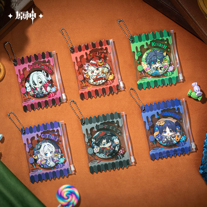 【予約】原神 幽夜綺想シリーズ 缶バッジ＆缶バッジケースセット