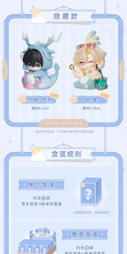 【予約】崩壊スターレイル 男子寮シリーズ Q版フィギュア ブラインドパック