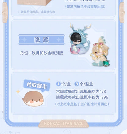 【予約】崩壊スターレイル 男子寮シリーズ Q版フィギュア 1BOX（８個入り）