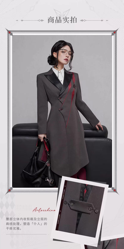 【予約】原神 アルレッキーノ イメージシリーズ ロングカジュアルコート（11月20日まで期間限定予約）