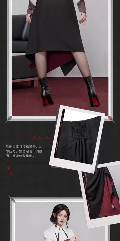 【予約】原神 アルレッキーノ イメージシリーズ アシンメトリースカート（11月20日まで期間限定予約）