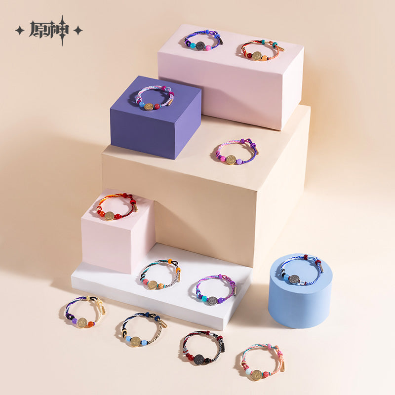 【予約】原神 キャラクターイメージ ビーズ編みブレスレット