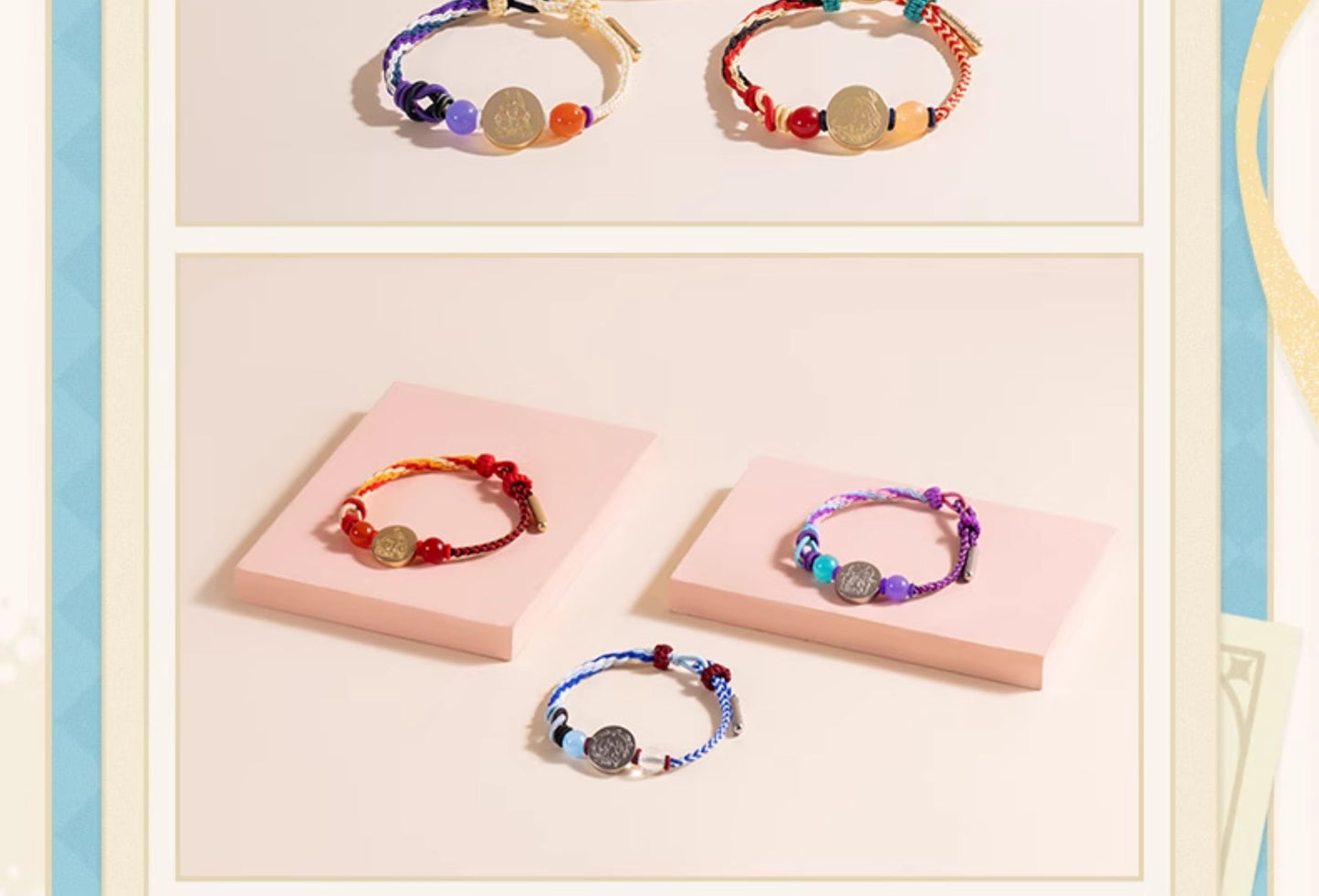 【予約】原神 キャラクターイメージ ビーズ編みブレスレット