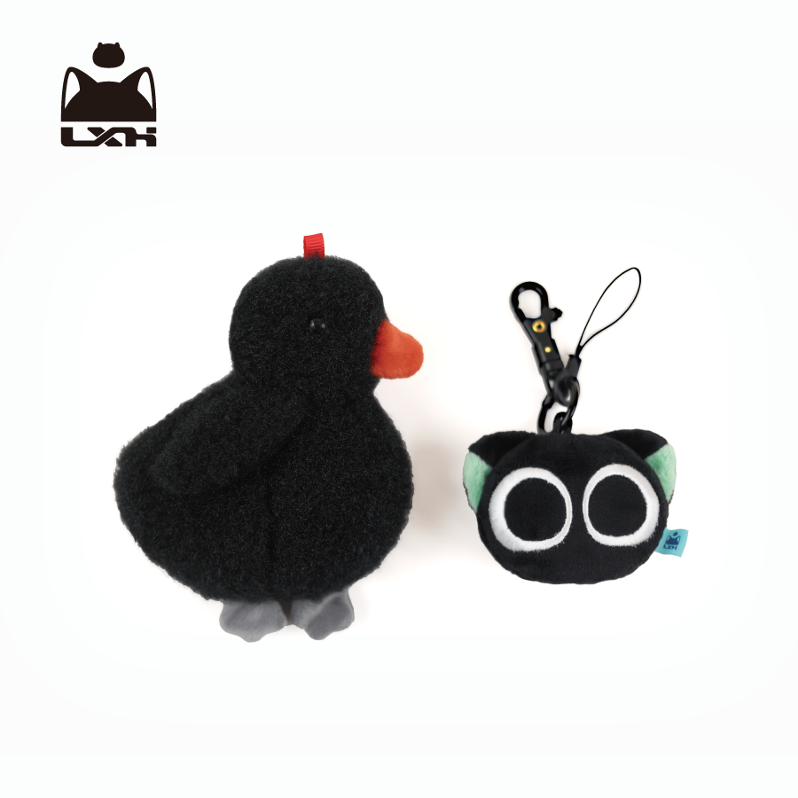 【予約】羅小黒戦記2　黒猫浮緑水ぬいぐるみマスコット