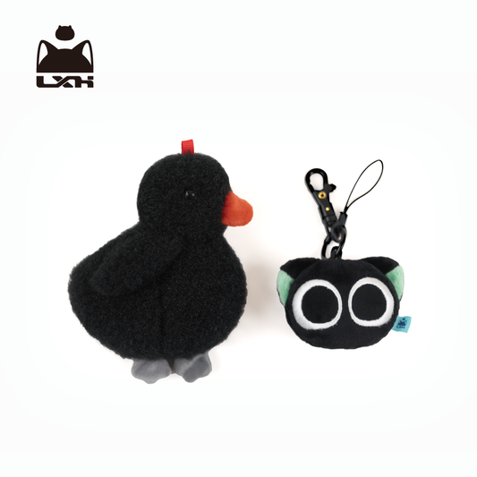 【予約】羅小黒戦記2　黒猫浮緑水ぬいぐるみマスコット