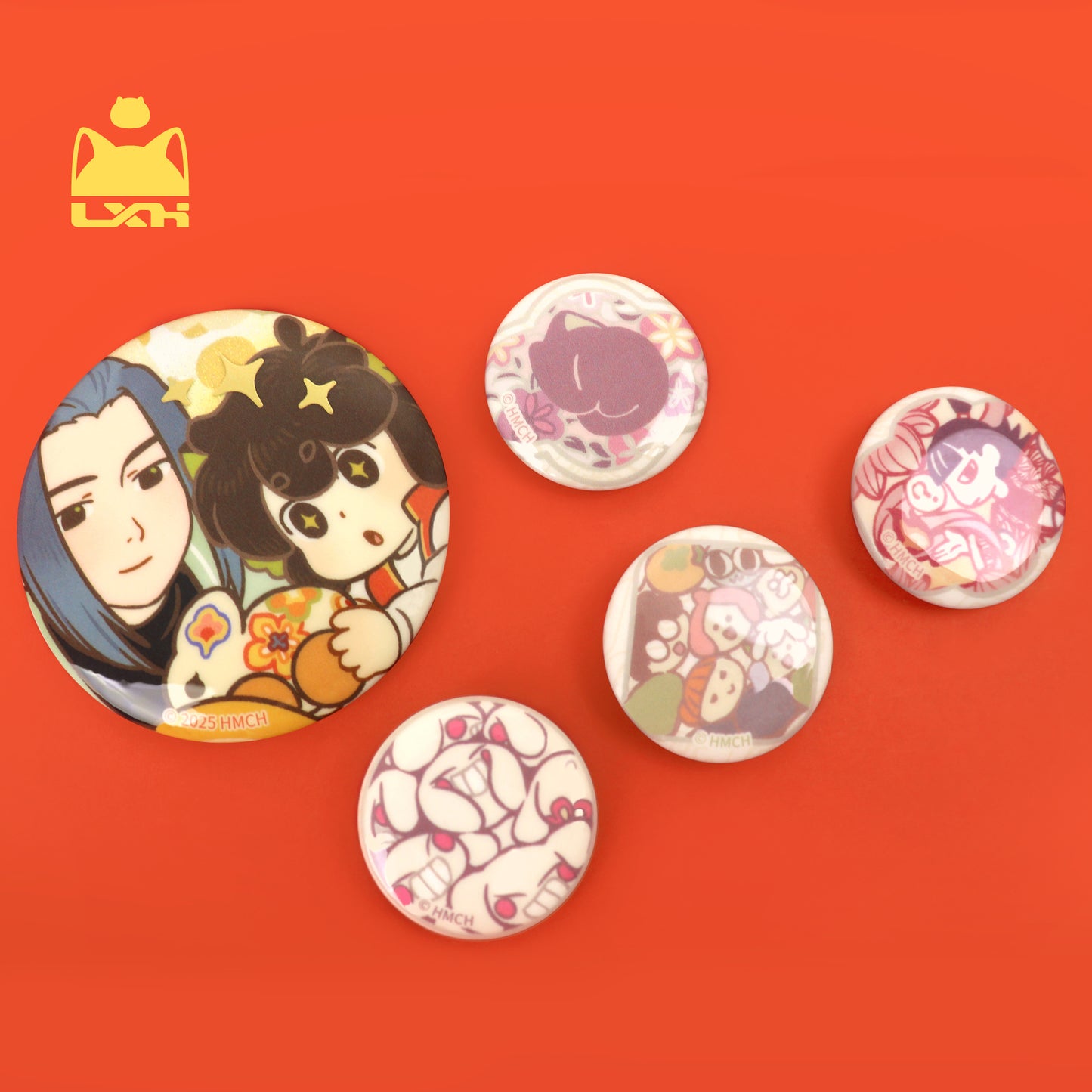 【予約】羅小黒戦記 元宵缶バッジセット