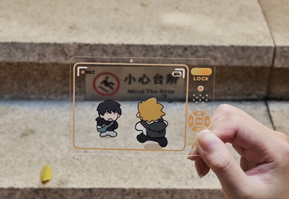 【予約】羅小黒戦記2  3・2・1 チーズ！透明カードセット