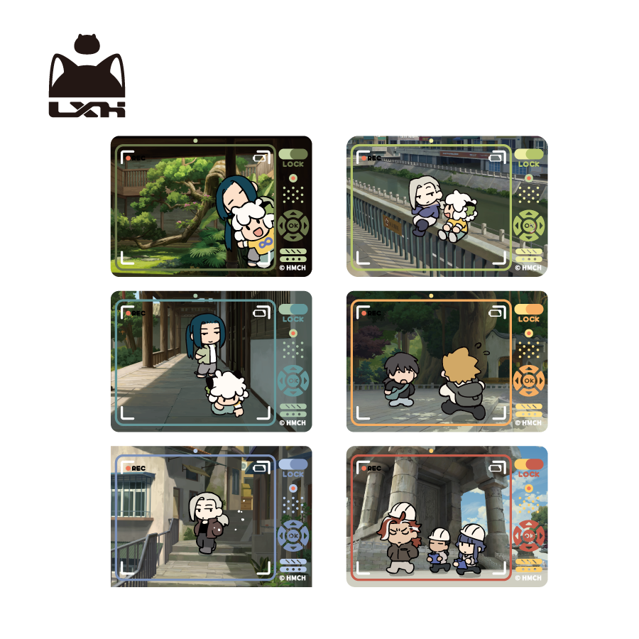 【予約】羅小黒戦記2  3・2・1 チーズ！透明カードセット