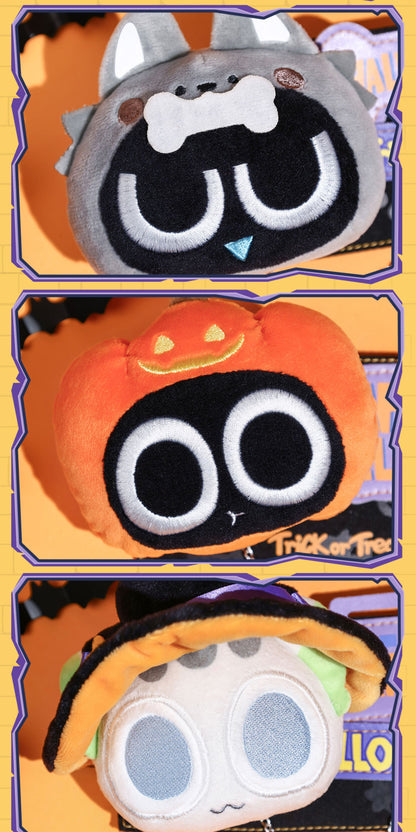 【予約】羅小黒戦記 BilibiliGoodsコラボ ハロウィンシリーズ ぬいぐるみバッジ ブラインドボックス