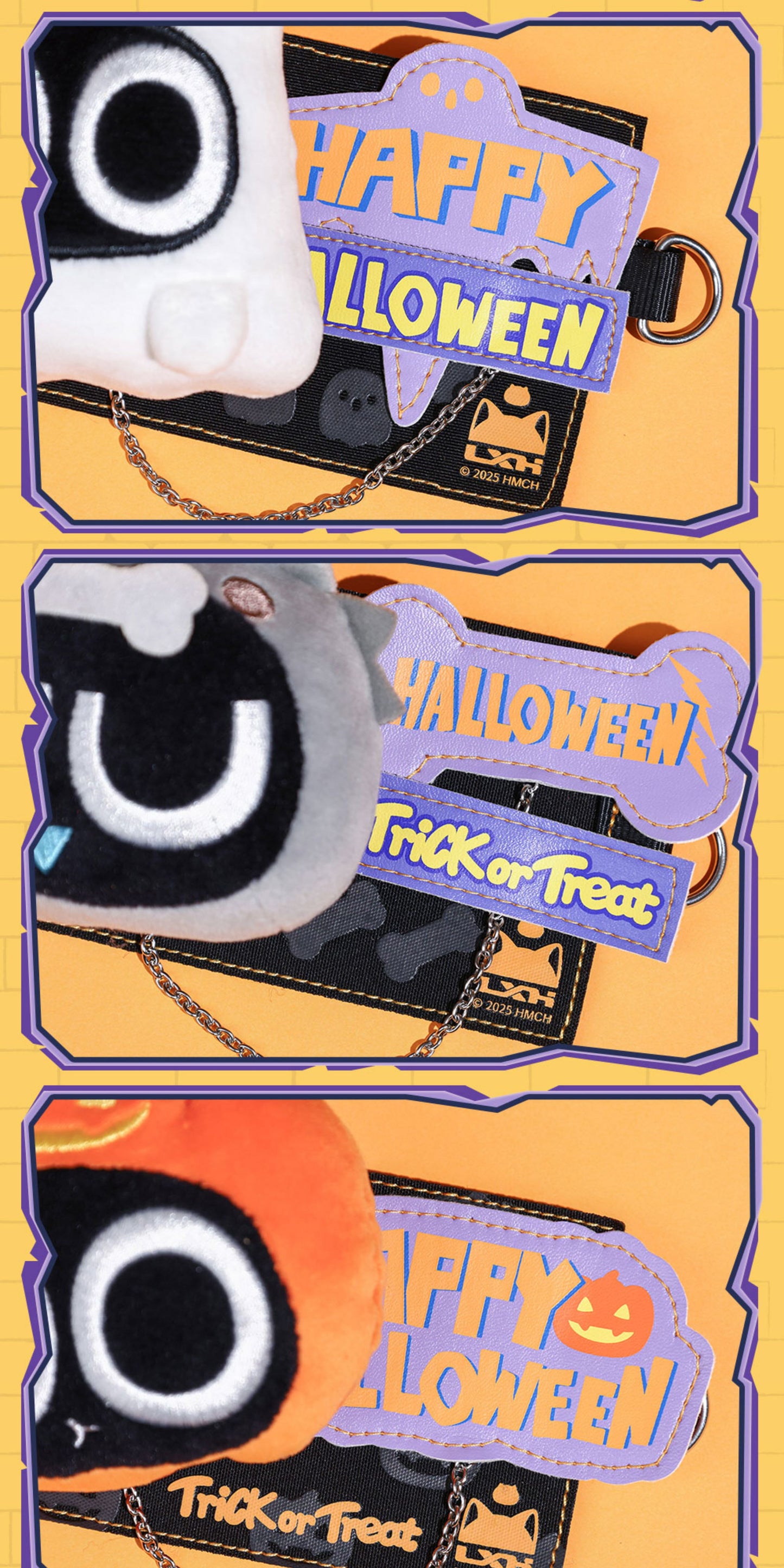 【予約】羅小黒戦記 BilibiliGoodsコラボ ハロウィンシリーズ ぬいぐるみバッジ ブラインドボックス