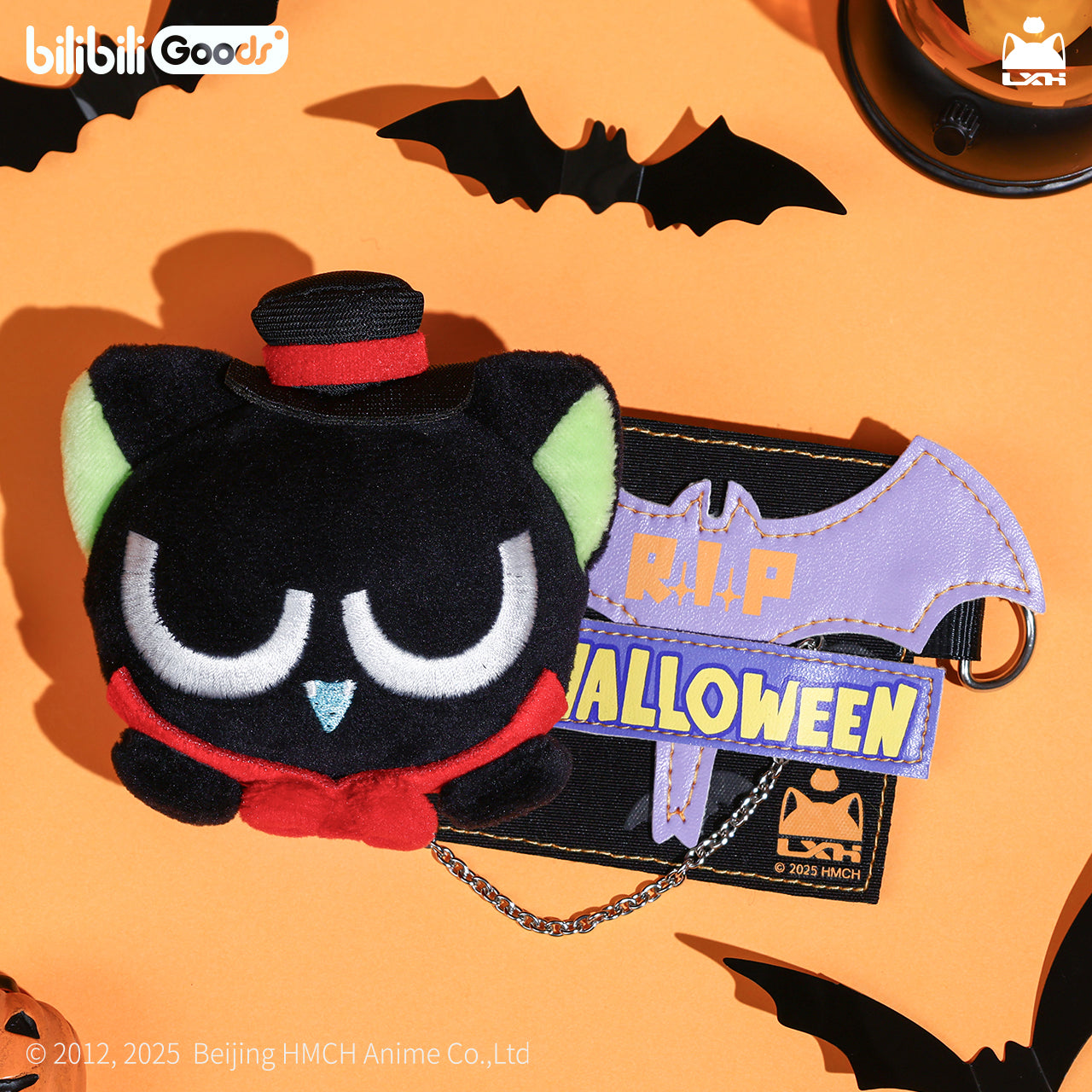 【予約】羅小黒戦記 BilibiliGoodsコラボ ハロウィンシリーズ ぬいぐるみバッジ 1BOX