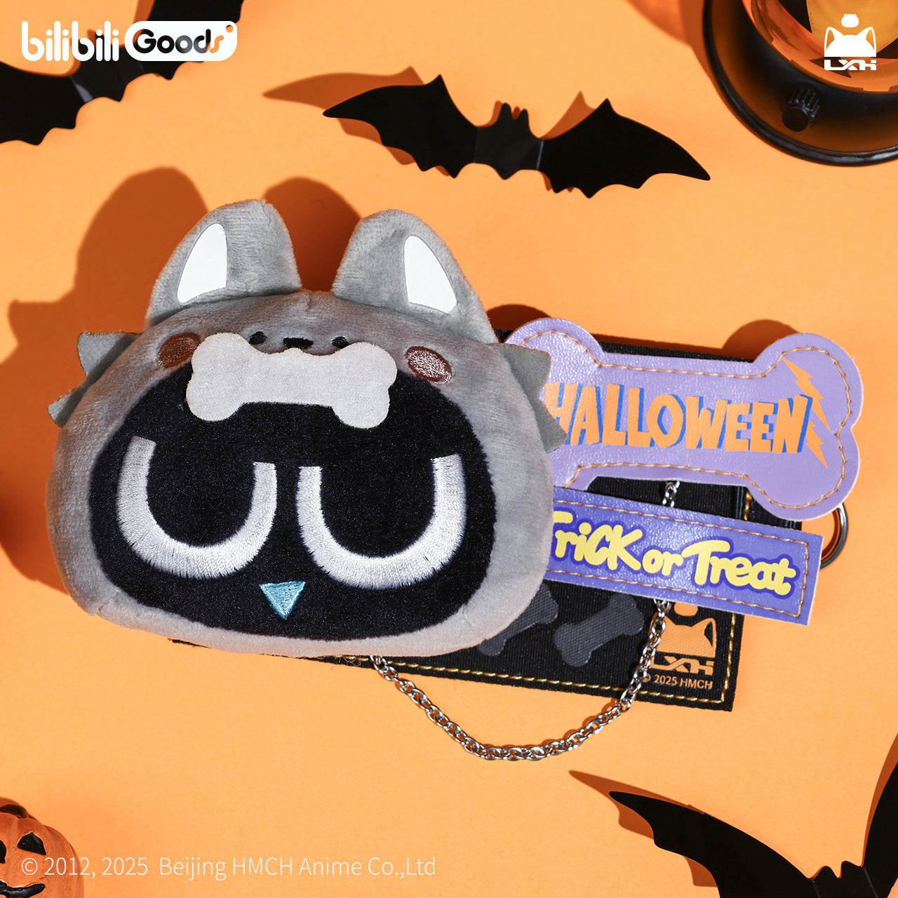 【予約】羅小黒戦記 BilibiliGoodsコラボ ハロウィンシリーズ ぬいぐるみバッジ 1BOX