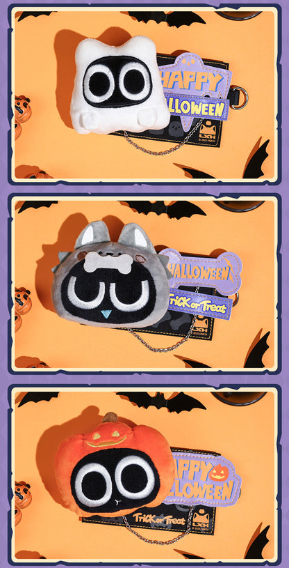 【予約】羅小黒戦記 BilibiliGoodsコラボ ハロウィンシリーズ ぬいぐるみバッジ 1BOX