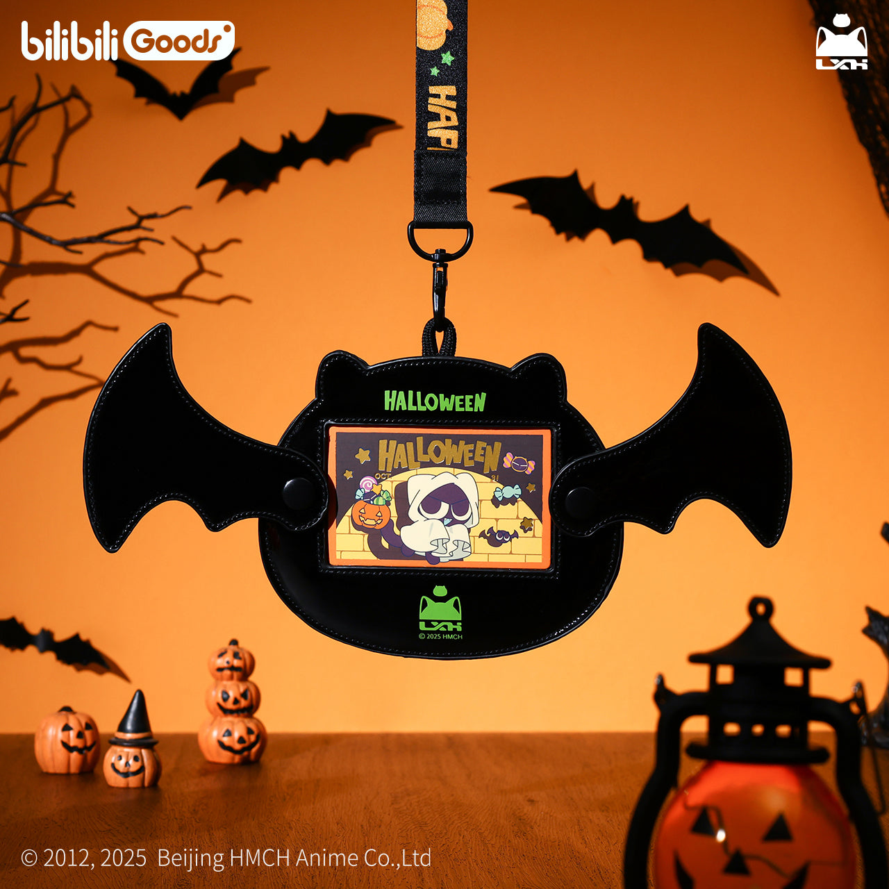 【予約】羅小黒戦記 BilibiliGoodsコラボ ハロウィンシリーズ ストラップ付きパスケース