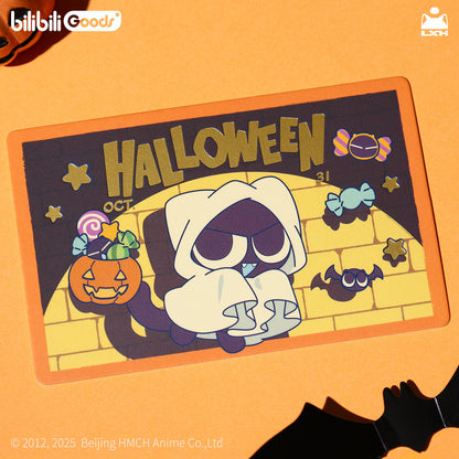 【予約】羅小黒戦記 BilibiliGoodsコラボ ハロウィンシリーズ ストラップ付きパスケース