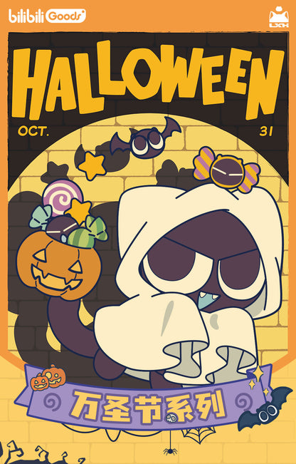 【予約】羅小黒戦記 BilibiliGoodsコラボ ハロウィンシリーズ ストラップ付きパスケース