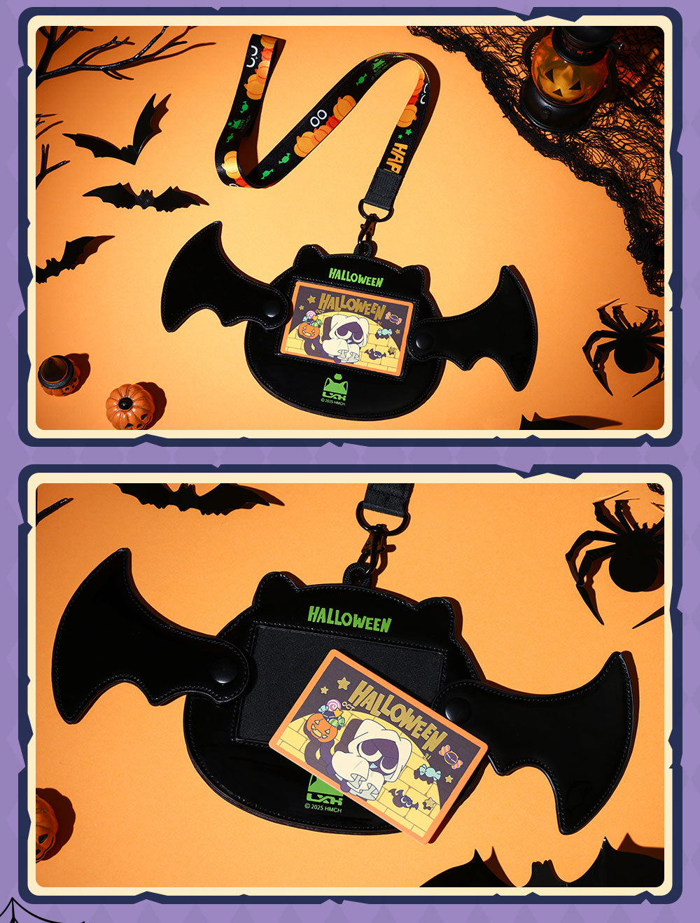 【予約】羅小黒戦記 BilibiliGoodsコラボ ハロウィンシリーズ ストラップ付きパスケース