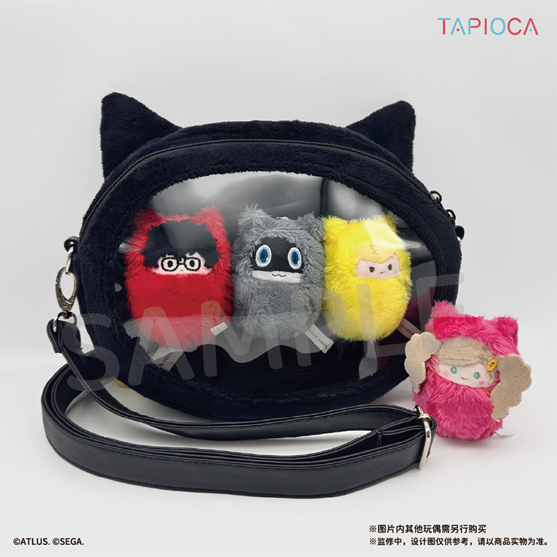 TAPIOCA 中国限定 P5R ペルソナ5 ザ・ロイヤル モルガナぬいバッグ TAPIOCA 中国限定 P5R ペルソナ5 ザ・ロイヤル モルガナぬいバッグ