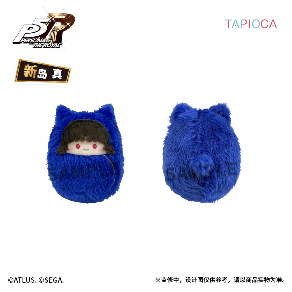 【予約12.3〆】TAPIOCA 中国限定 P5R ペルソナ5 ザ・ロイヤル 手のひら動物園おくるみぬいぐるみ 1BOX