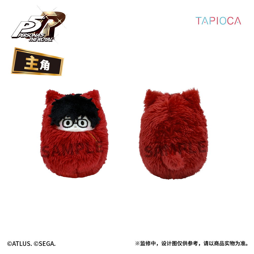 【予約12.3〆】TAPIOCA 中国限定 P5R ペルソナ5 ザ・ロイヤル 手のひら動物園おくるみぬいぐるみ 1BOX