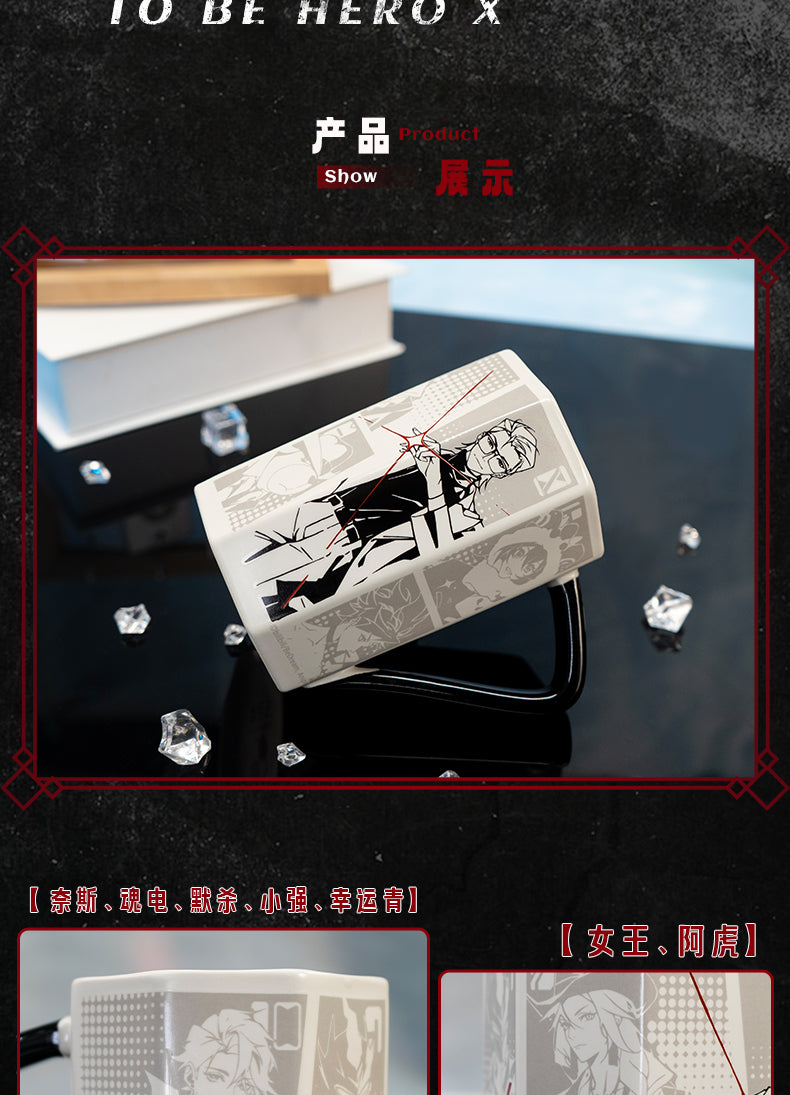 【予約】幸運石 TO BE HERO Xコラボ 漫画風セラミックカップ