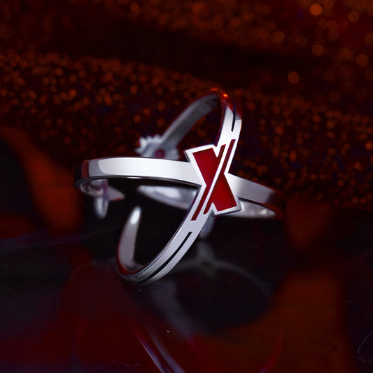 【予約】幸運石 TO BE HERO Xコラボ X印象 リング