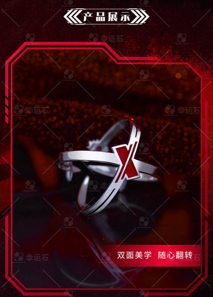 【予約】幸運石 TO BE HERO Xコラボ X印象 リング