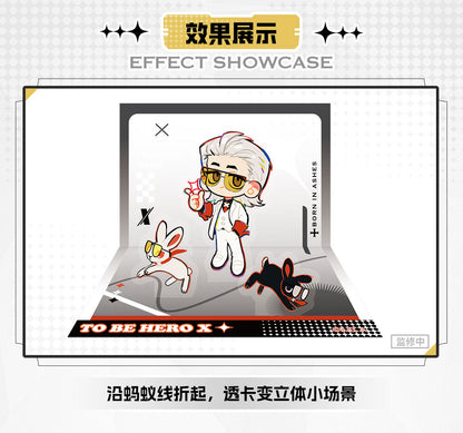 【予約】bilibiliGoods TO BE HERO X アニメ HERO NEXUSシリーズ Q版立体透カード 1BOX