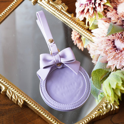 【予約】morning glory かわいいリボン 缶バッジケース