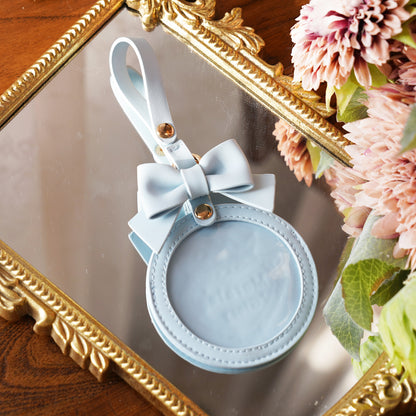 【予約】morning glory かわいいリボン 缶バッジケース