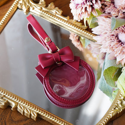 【予約】morning glory かわいいリボン 缶バッジケース