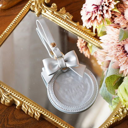 【予約】morning glory かわいいリボン 缶バッジケース